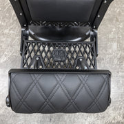 Custom Koken Barber Chair Model No. 735 - Diamond Black