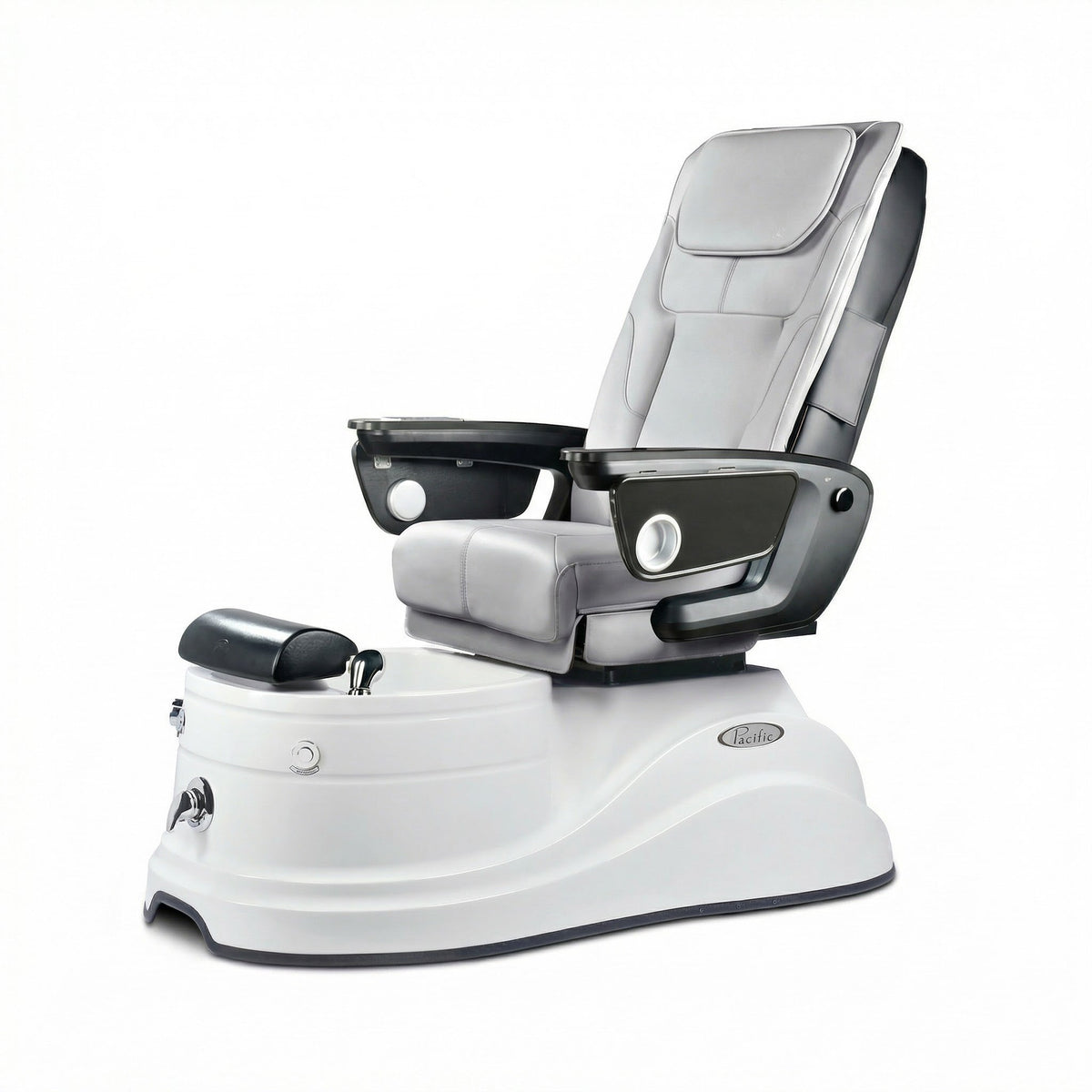 J&A Pacific XO Nail Salon Pedicure Chair - Free Stool
