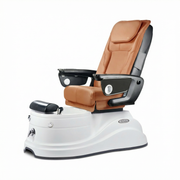 J&A Pacific XO Nail Salon Pedicure Chair - Free Stool
