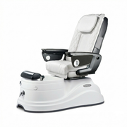 J&A Pacific XO Nail Salon Pedicure Chair - Free Stool