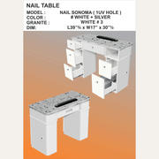 Sonoma Manicure Table