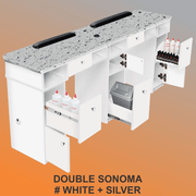 Sonoma Double Manicure Table