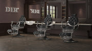 Julius Heavy Duty Barber Chair Black DIR
