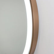 Rose Gold Nova Salon Station and Mirror