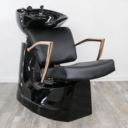 MANHATTAN Rose Gold Shampoo Bowl And Chair
