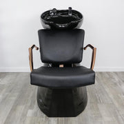 MANHATTAN Rose Gold Shampoo Bowl And Chair