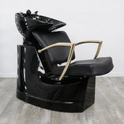 MANHATTAN Gold Shampoo Bowl And Chair