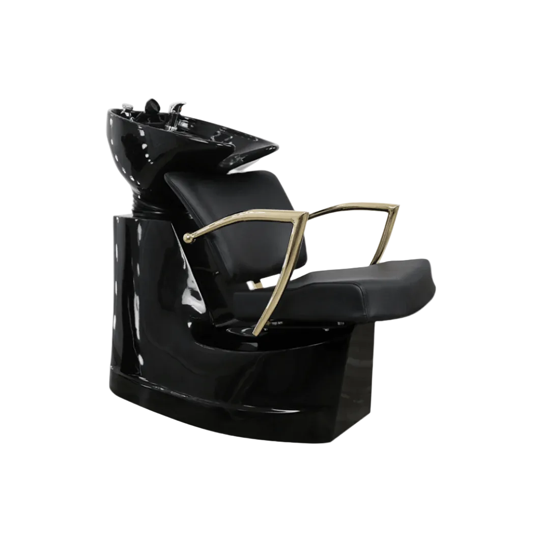 MANHATTAN Gold Shampoo Bowl And Chair