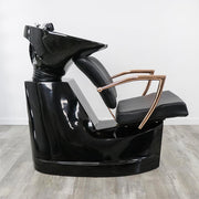 MANHATTAN Rose Gold Shampoo Bowl And Chair