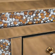 Rose Gold Nova Salon Station and Mirror
