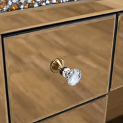 Rose Gold Nova Salon Station and Mirror
