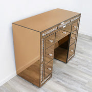 Rose Gold Nova Salon Station and Mirror