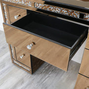 Rose Gold Nova Salon Station and Mirror