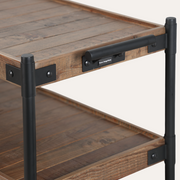 Sierra Reclaimed 3-Tier Rolling Cart (Large)