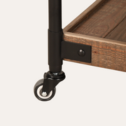 Sierra Reclaimed 3-Tier Rolling Cart (Large)