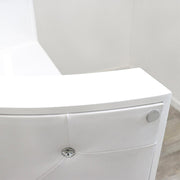 WHITE Glam Reception Desk