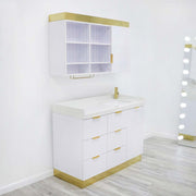 AVA Salon Color Bar & Wash Sink