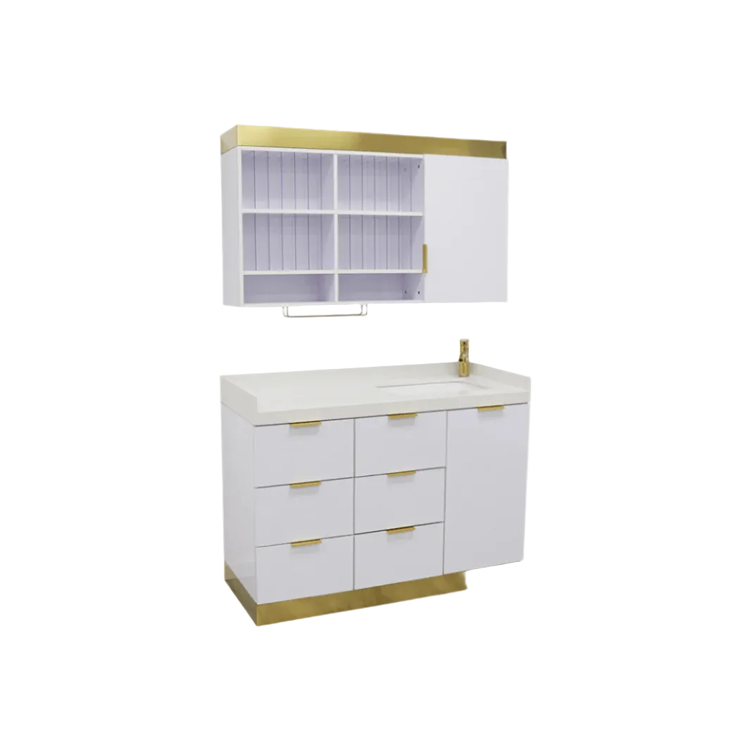 AVA Salon Color Bar & Wash Sink