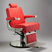 Wellington Barber Chair - Red (#KNG-R)