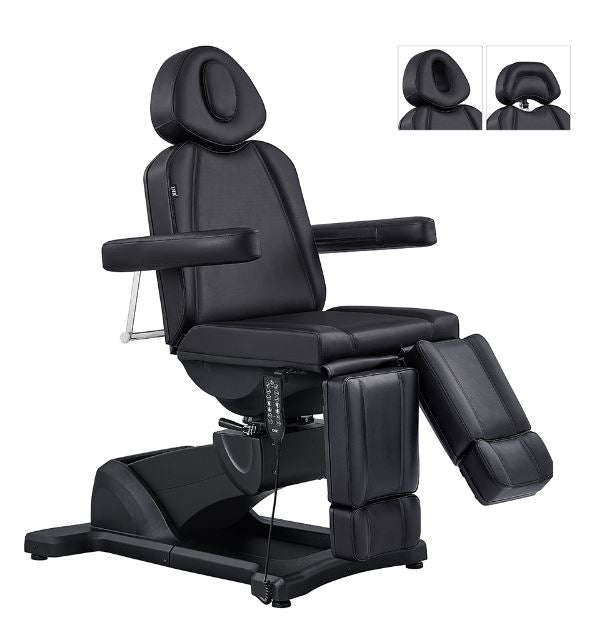 Libra with Split Legs Medical Electric Procedure Chair-5 Motors Black DIR