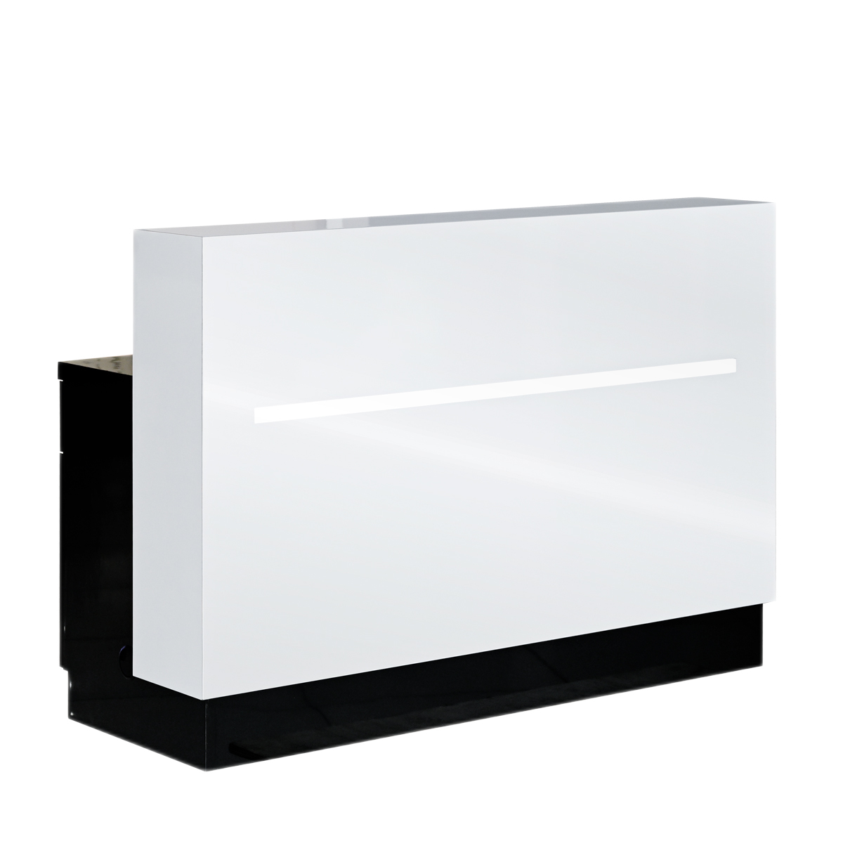Lux BW 2 Stripes Reception Desk Whale Spa