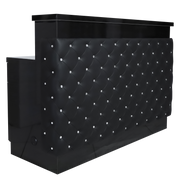 Valentino Lux Tufted Reception Desk Whale Spa