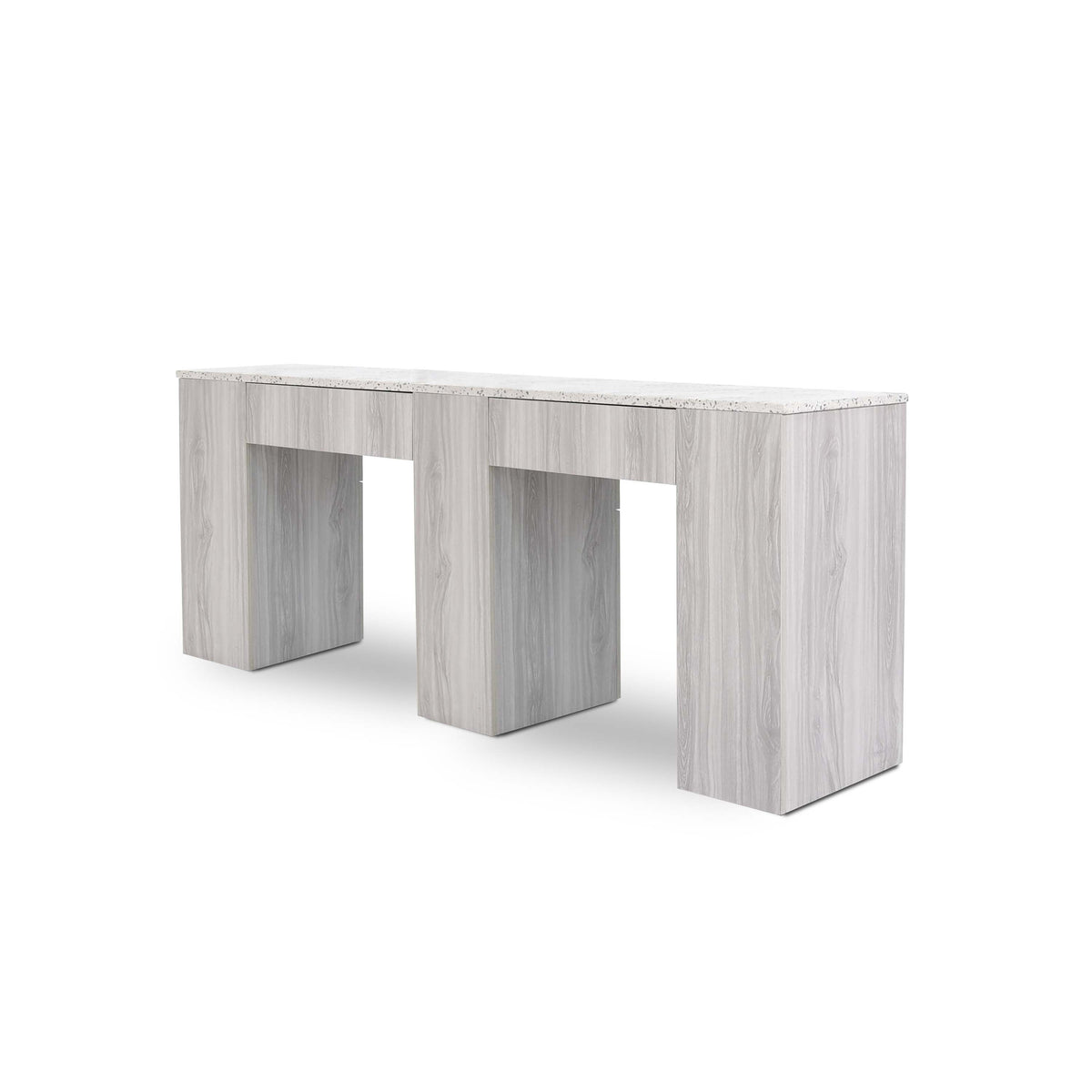 72" Tiffany Double Nail Table