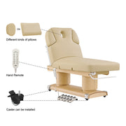 Luxi 4 Motors Medical Spa Treatment Table Beige DIR