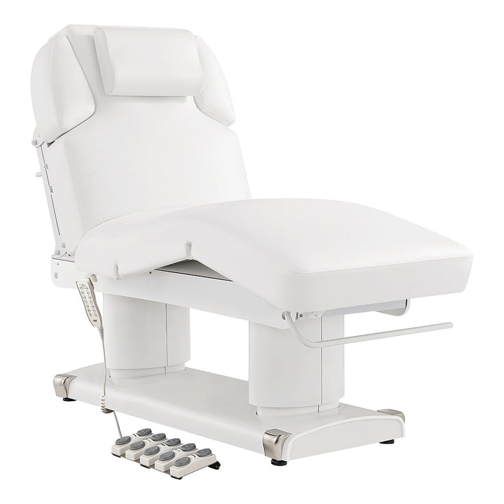 Luxi 4 Motors Medical Spa Treatment Table White DIR