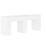 Mira Double Manicure Table White Whale Spa