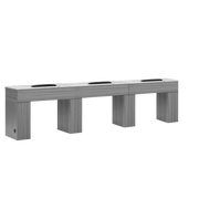 Mira Triple Manicure Table Gray Whale Spa