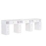 Mira Triple Manicure Table White Whale Spa