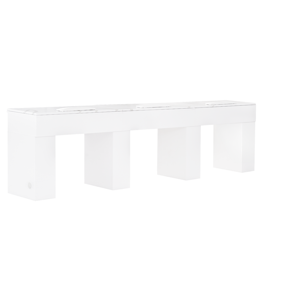 Mira Triple Manicure Table White Whale Spa