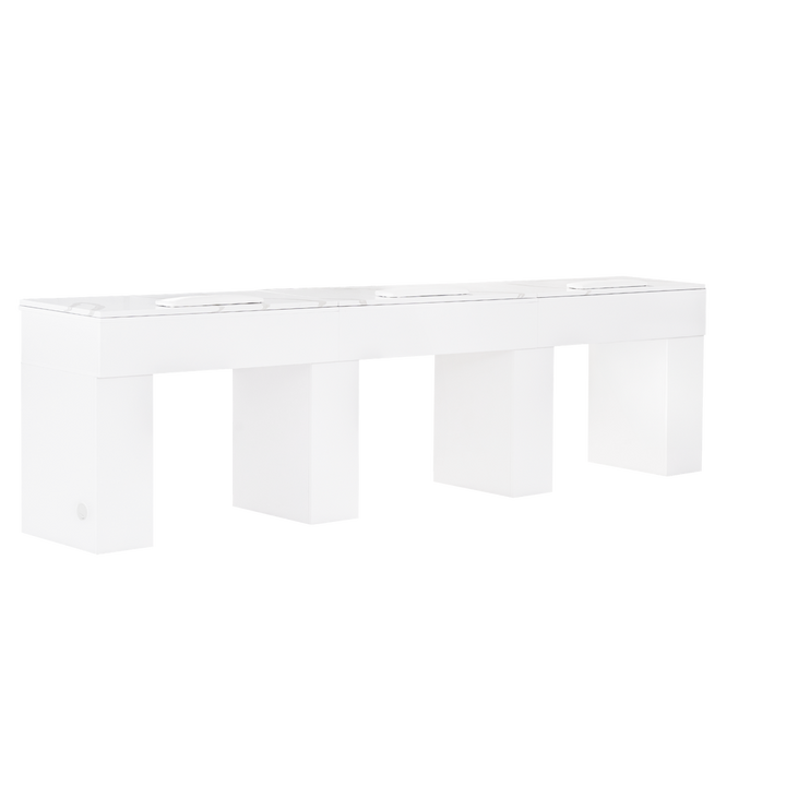 Mira Triple Manicure Table White Whale Spa