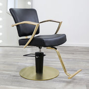 Manhattan Gold Salon Chair