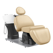 Maximus II Spa Salon Thermo Heated Massage Shampoo Bed with Rotating Seat