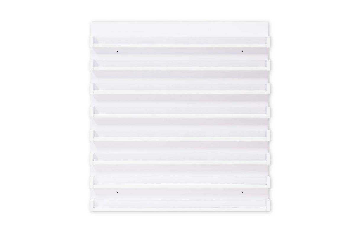 Nail Polish Wall Rack White J&A USA