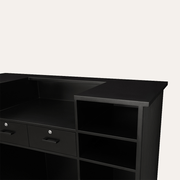 NOUVEAU Tambour Reception Desk (Large)