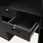 NOUVEAU Tambour Reception Desk (Large)