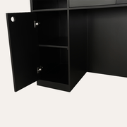 NOUVEAU Tambour Reception Desk (Large)