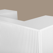 NOUVEAU Tambour Reception Desk (Large)