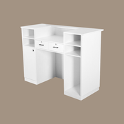 NOUVEAU Tambour Reception Desk (Large)