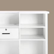NOUVEAU Tambour Reception Desk (Large)