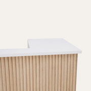 NOUVEAU Tambour Reception Desk (Large)