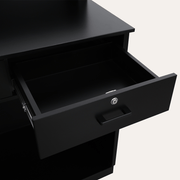 NOUVEAU Tambour Reception Desk (Small)