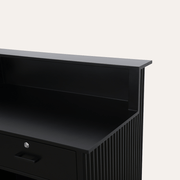 NOUVEAU Tambour Reception Desk (Small)