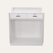 NOUVEAU Tambour Reception Desk (Small)