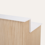 NOUVEAU Tambour Reception Desk (Small)