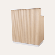 NOUVEAU Tambour Reception Desk (Small)