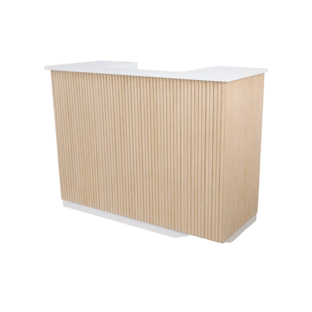 NOUVEAU Tambour Reception Desk (Large)